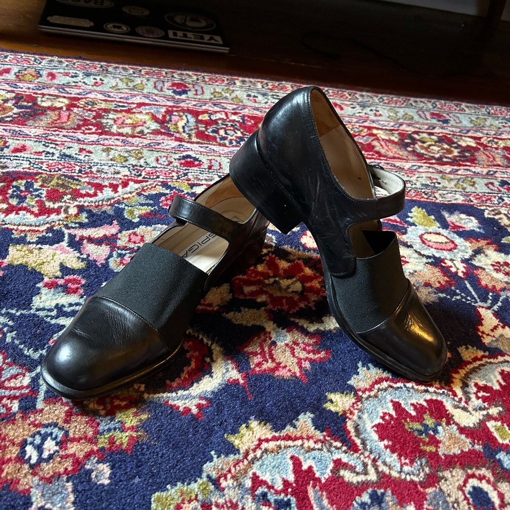 Via Spiga block heel shoes